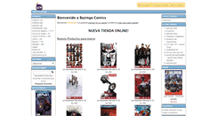 Desktop Screenshot of bazingacomics.cl